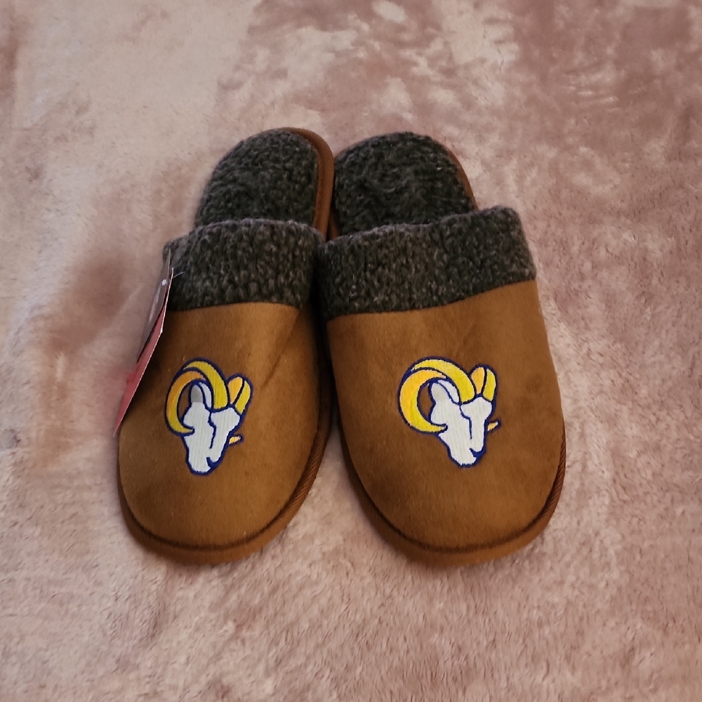 Brown and Gray Slip-On Loafers